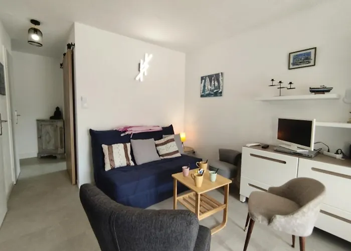 T3 Pour 4 Pers, Pres De La Plage, Parking Prive - Fr-1-795-61 شقة